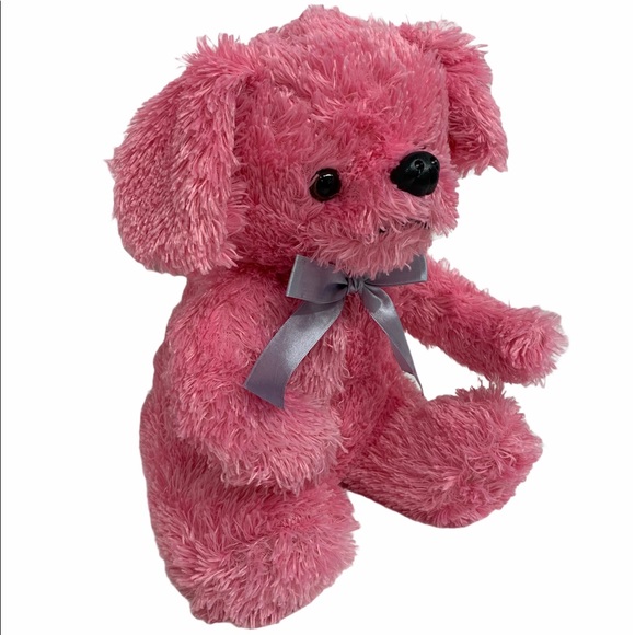 Ramona Pink Puppy Dog Plush 12” Stuffed Animal Toy - Picture 4 of 6